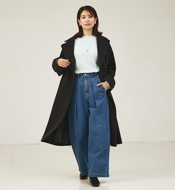 abahouse mavie「シャーリングメロープルオーバー」|シャツ・ブラウス|