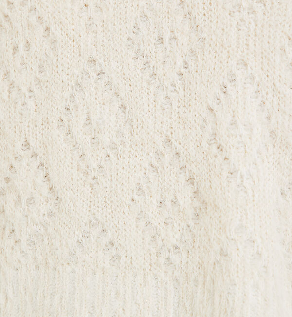 abahouse mavie「シャギーミックスダイヤ柄タートル」|ニット・セーター|