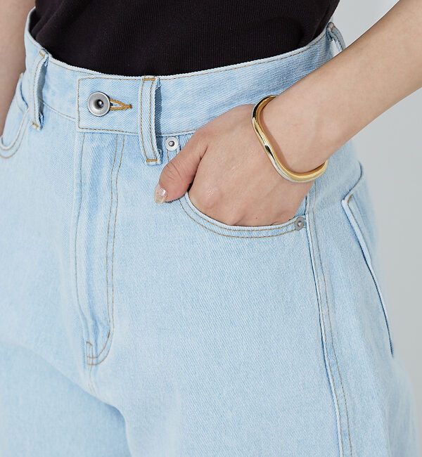 NOMINE「カーブデニム パンツ」|デニム|