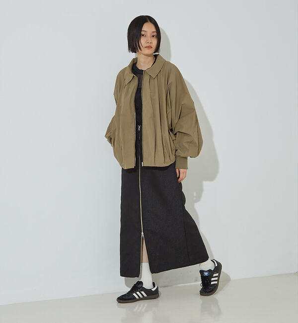 NOMINE「ジャガード ジップ スカート」|スカート|