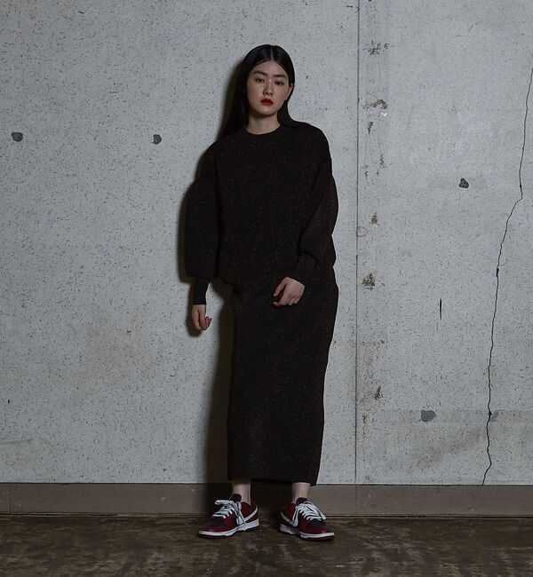 NOMINE「【上下2点セット/セットアップ対応】プレーティングニットセットアップ【WEB限定」|ニット・セーター|