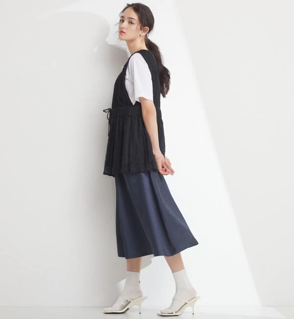 TIARA「レースベスト」|ベスト・ジレ|