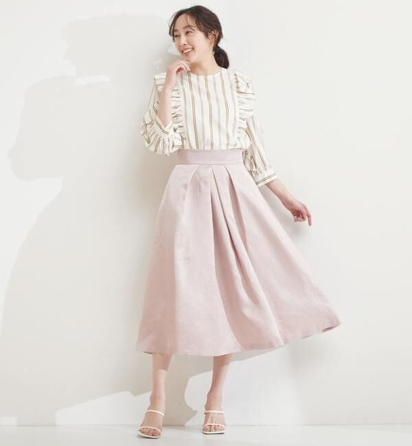 TIARA「flowyフリルブラウス」|シャツ・ブラウス|