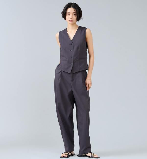 Liesse「麻調カーブパンツ」|その他|