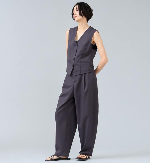 Liesse「麻調カーブパンツ」|その他|