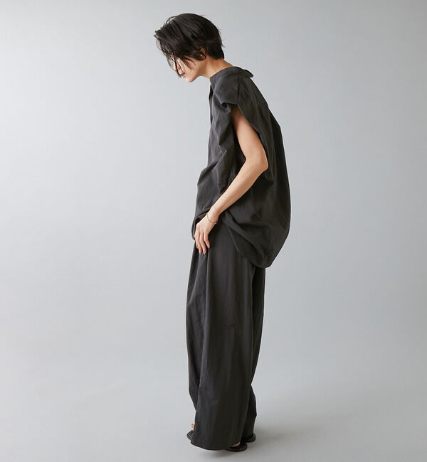 Liesse「高機能素材スキッパーシャツ」|シャツ・ブラウス|