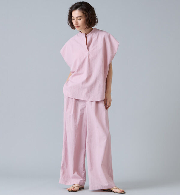 Liesse「高機能素材スキッパーシャツ」|シャツ・ブラウス|