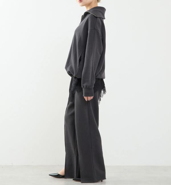 SOFFITTO「【A_/エース】ハーフジッププルオーバー」|スウェット・ジャージ|