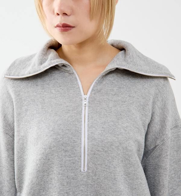 SOFFITTO「【A_/エース】ハーフジッププルオーバー」|スウェット・ジャージ|