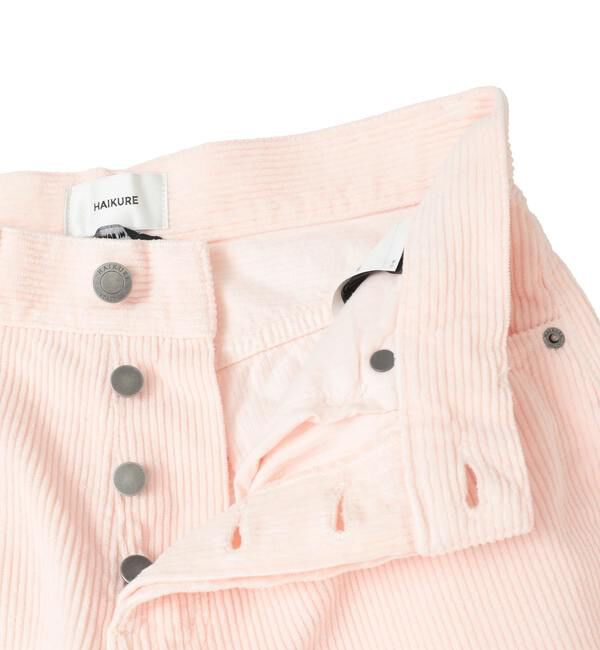 SOFFITTO「【HAIKURE/ハイクル】BETHANY ASIAN FIT VELVET VIC：コーデュロイパンツ」|その他|