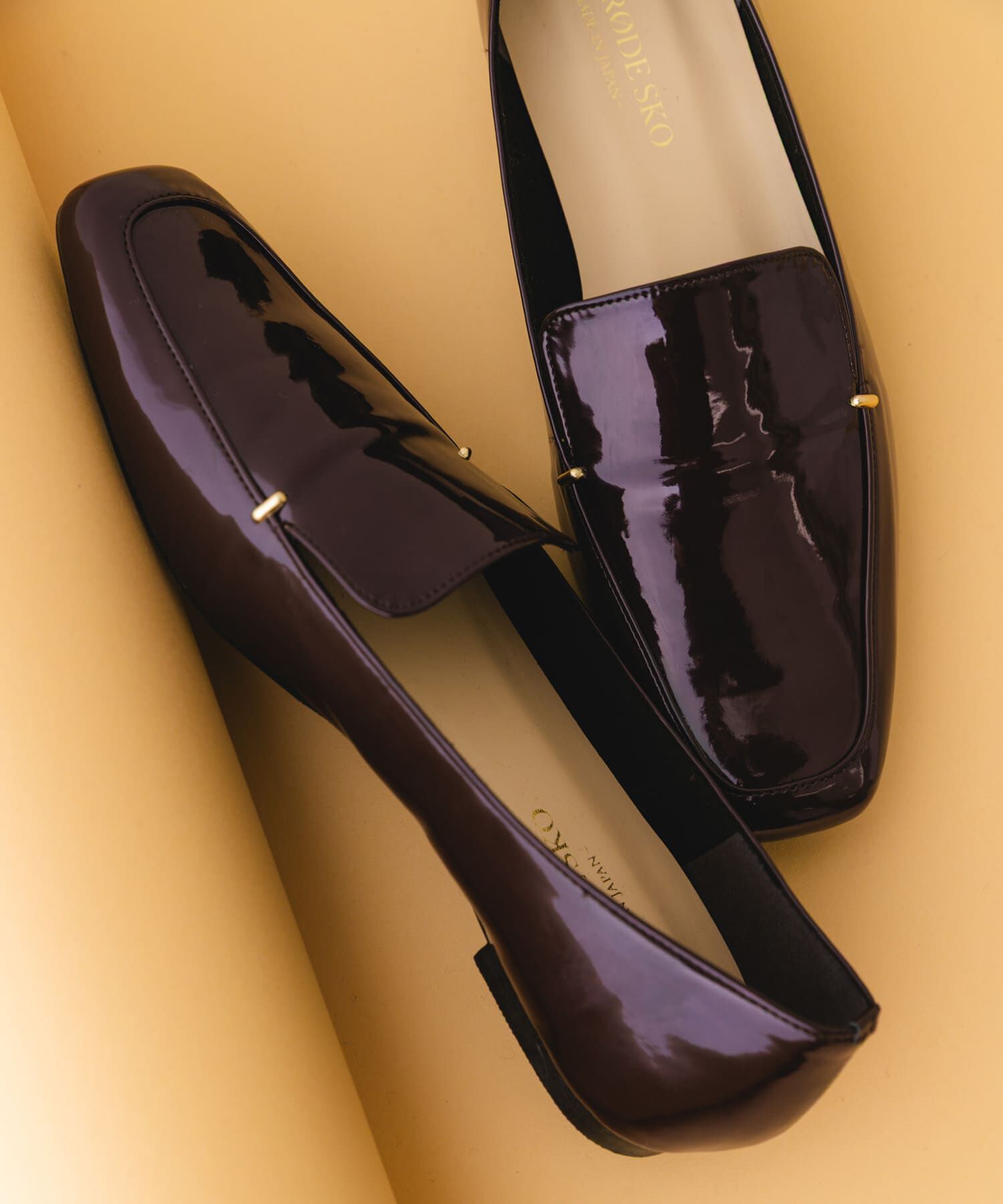 RODE SKO「『MADE IN JAPAN』スクエアトゥプチメタルローファー」|ローファー|