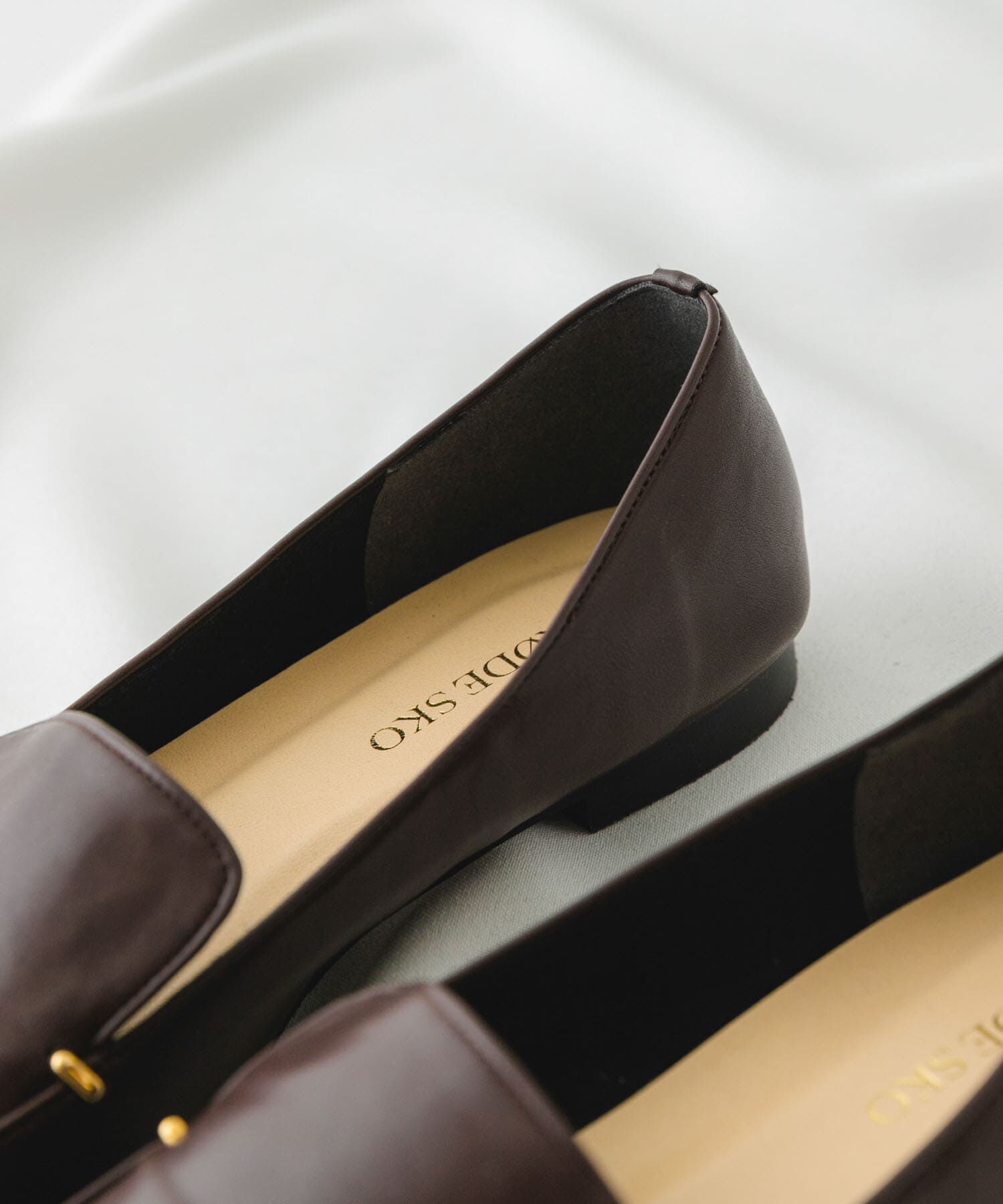 RODE SKO「『MADE IN JAPAN』スクエアトゥプチメタルローファー」|ローファー|