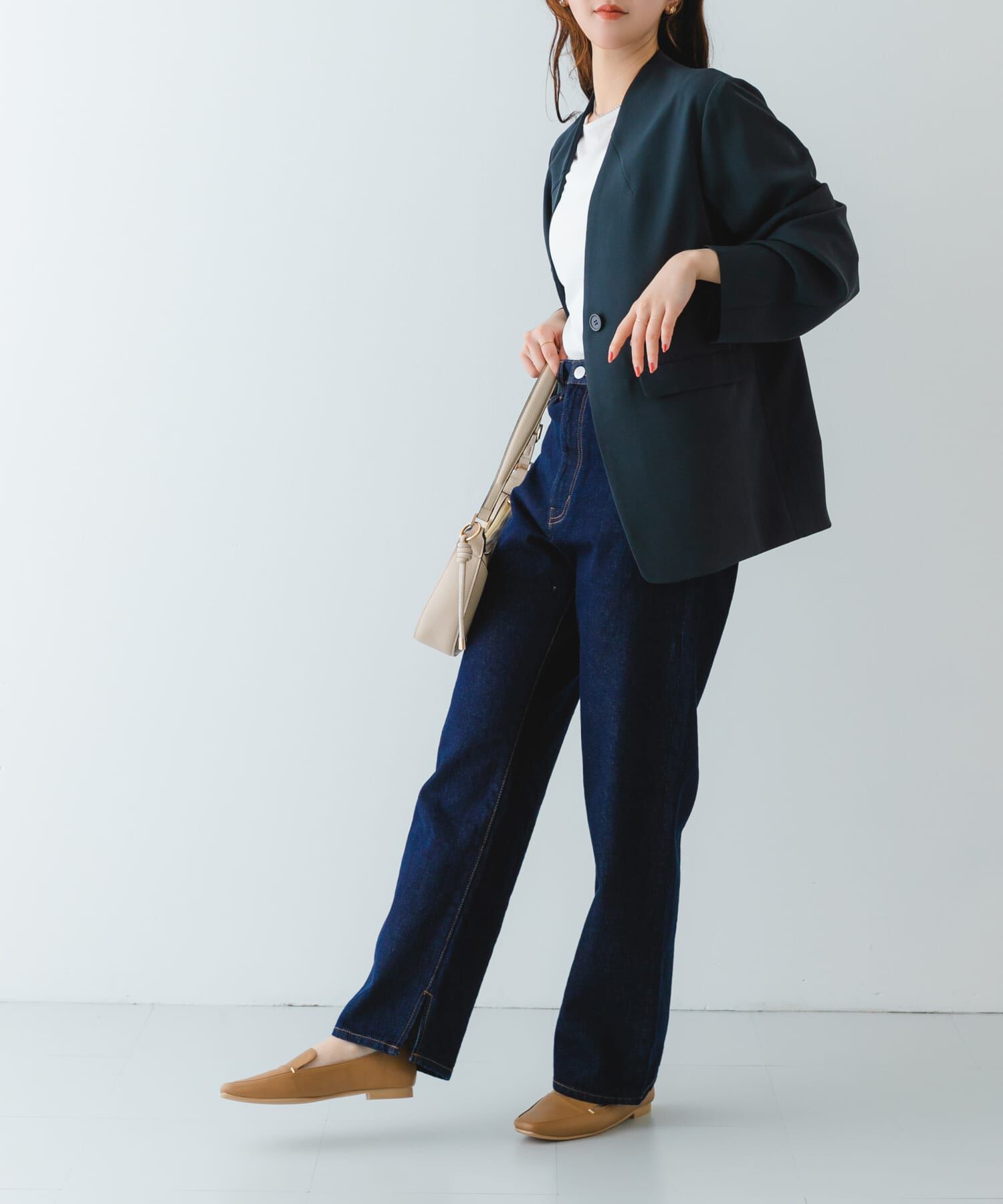 RODE SKO「『MADE IN JAPAN』スクエアトゥプチメタルローファー」|ローファー|