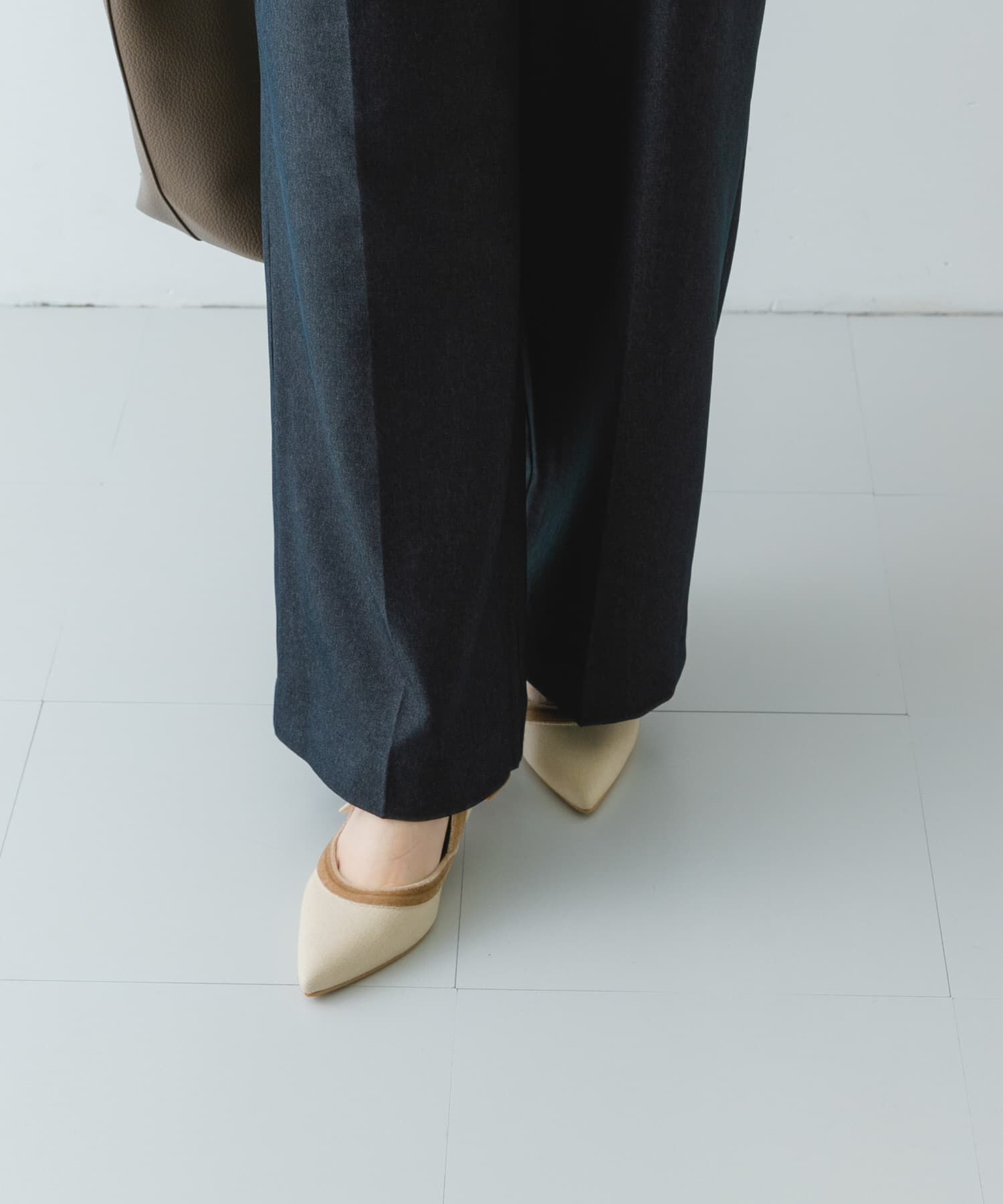 RODE SKO「『MADE IN JAPAN』チャンキーヒールリボンパンプス」|パンプス|