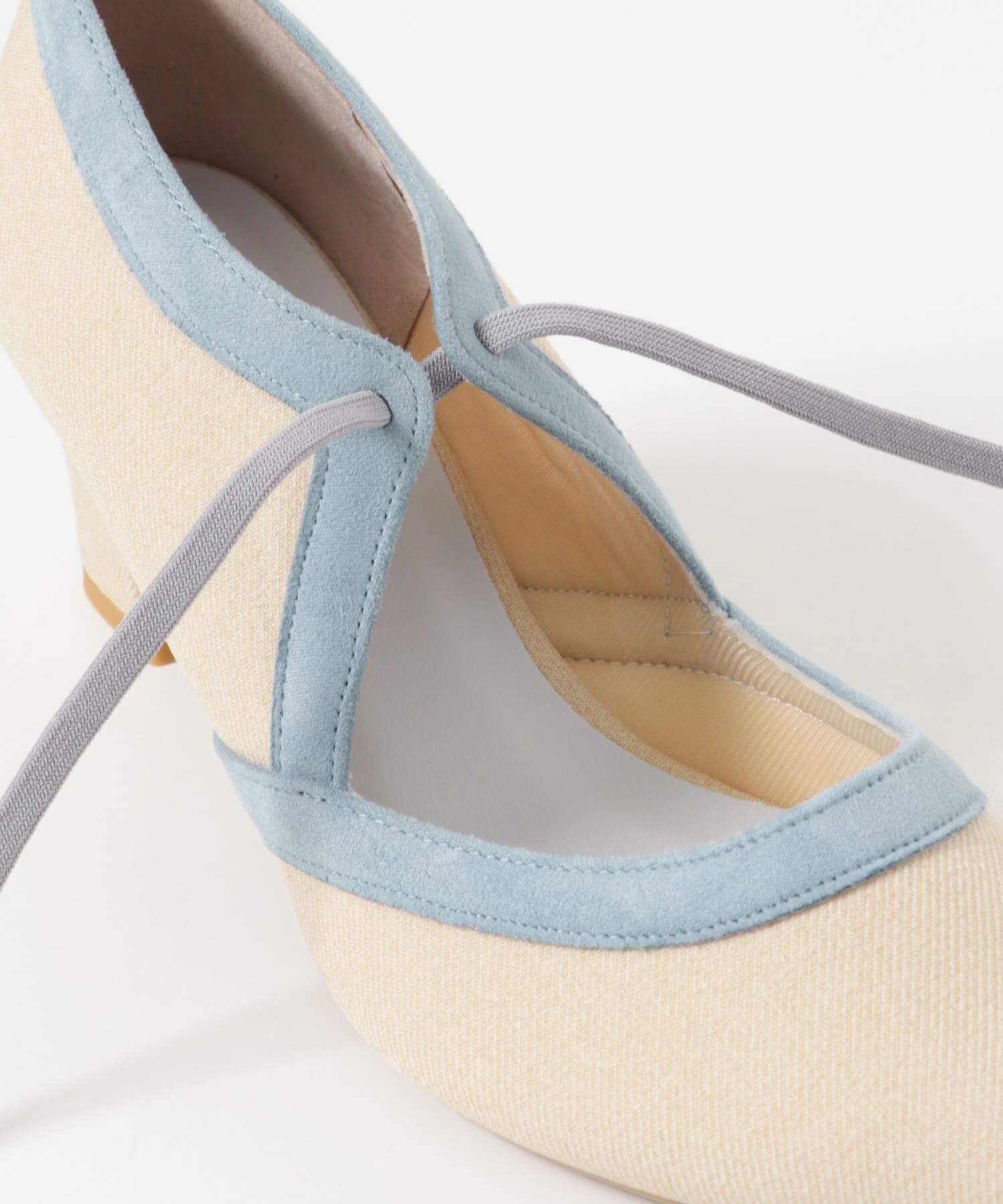 RODE SKO「『MADE IN JAPAN』チャンキーヒールリボンパンプス」|パンプス|