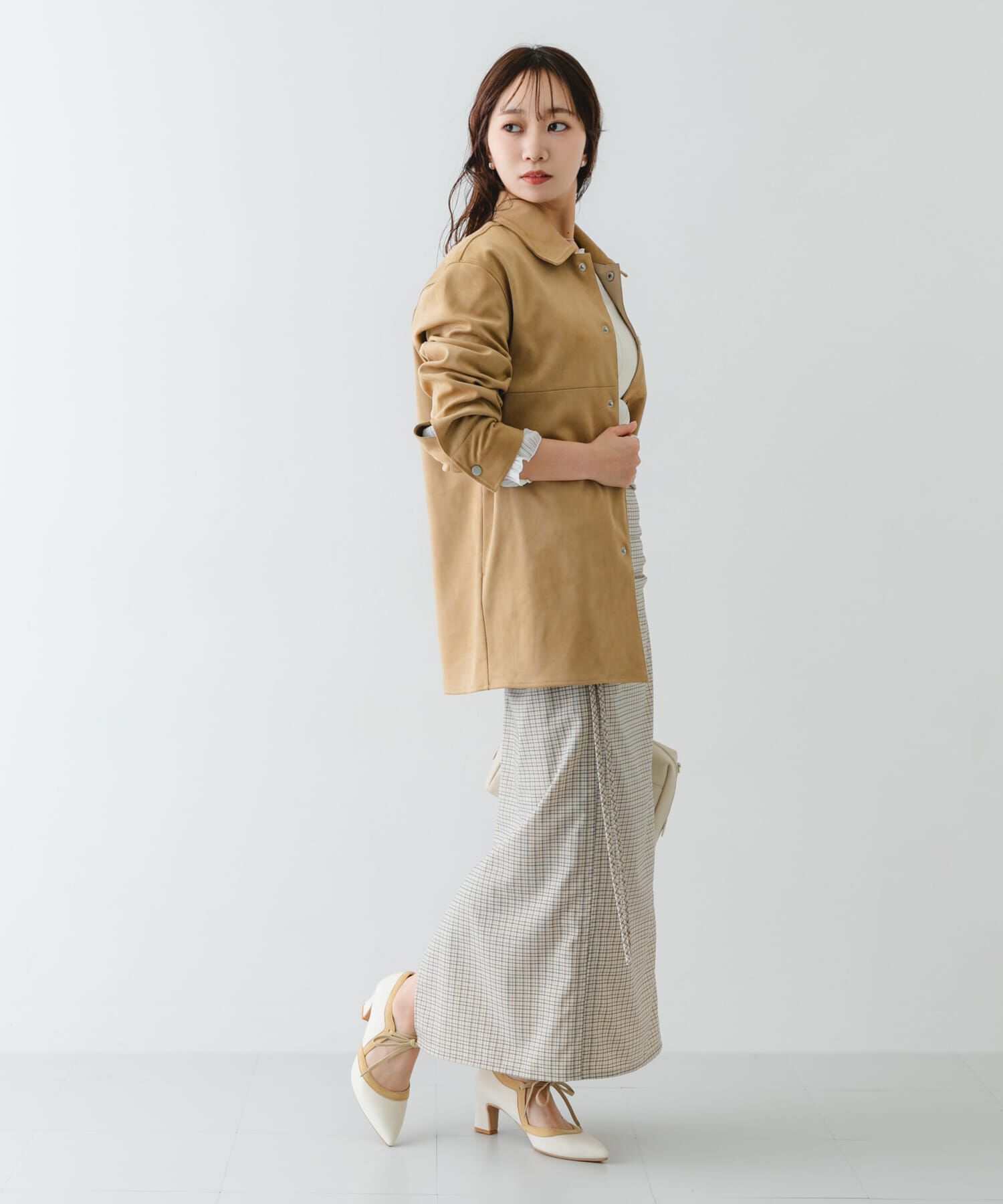 RODE SKO「『MADE IN JAPAN』チャンキーヒールリボンパンプス」|パンプス|