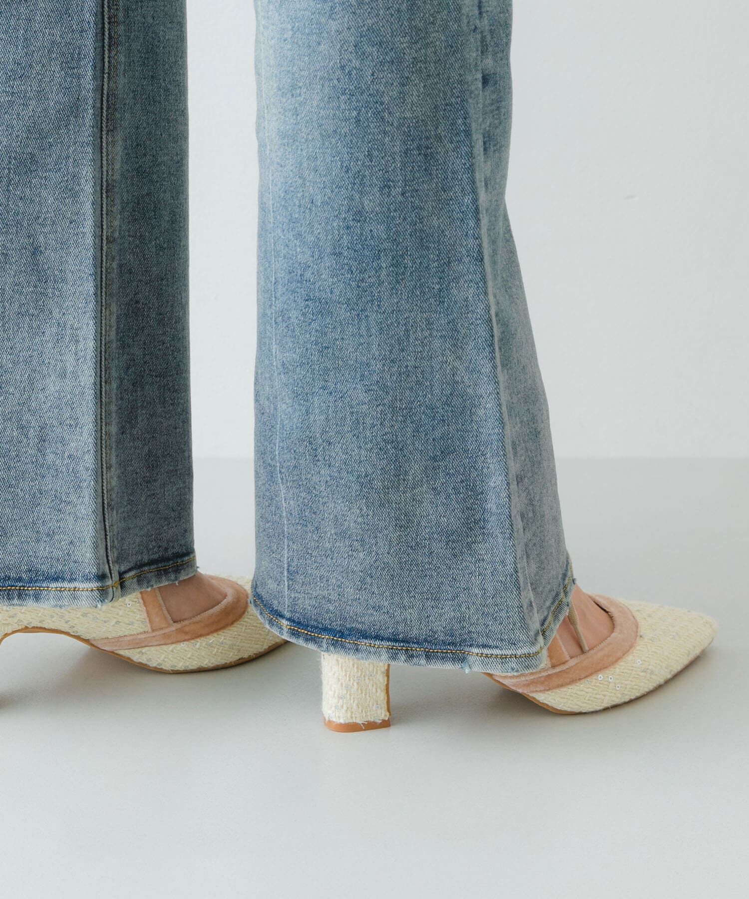 RODE SKO「『MADE IN JAPAN』チャンキーヒールリボンパンプス」|パンプス|