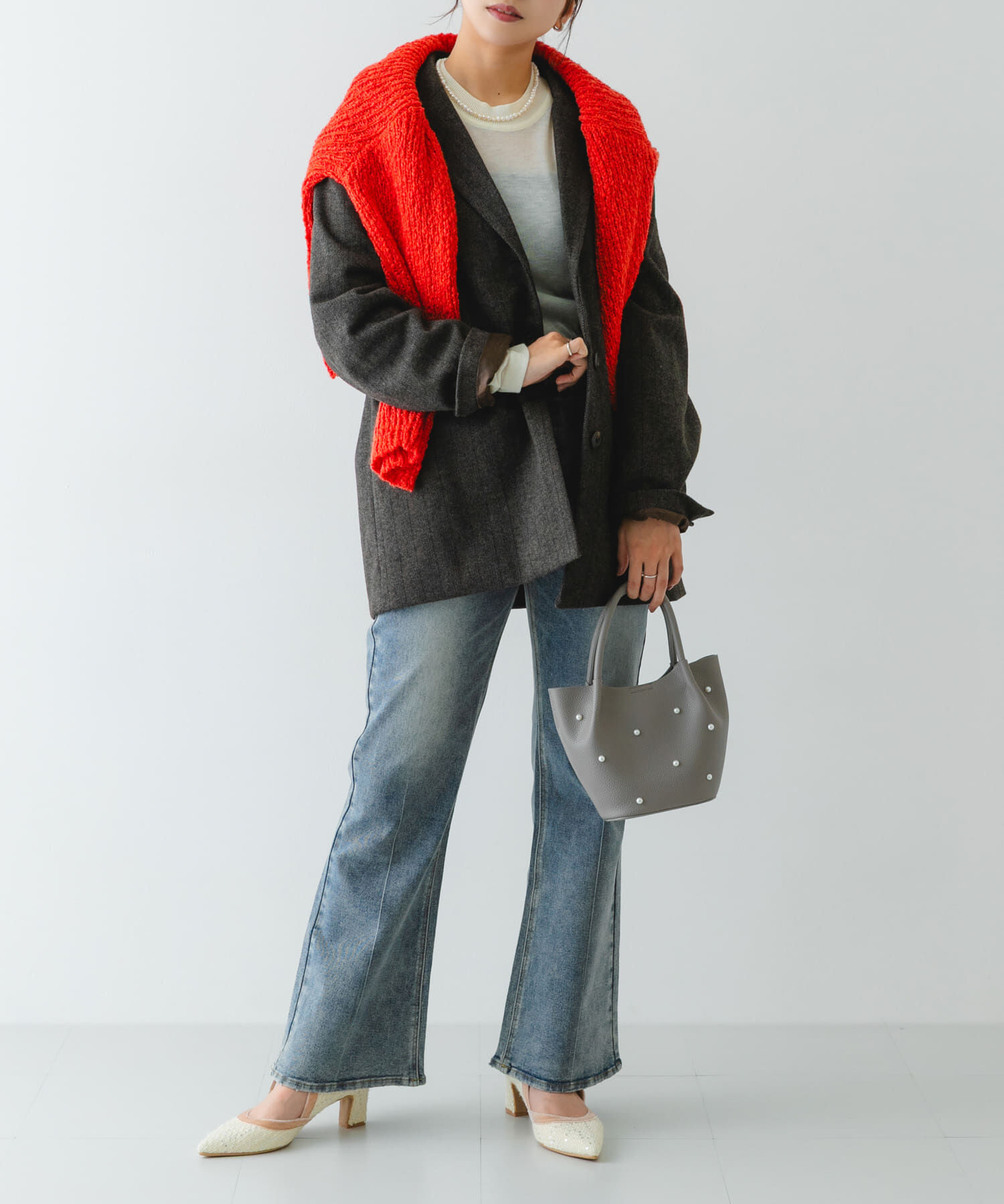 RODE SKO「『MADE IN JAPAN』チャンキーヒールリボンパンプス」|パンプス|