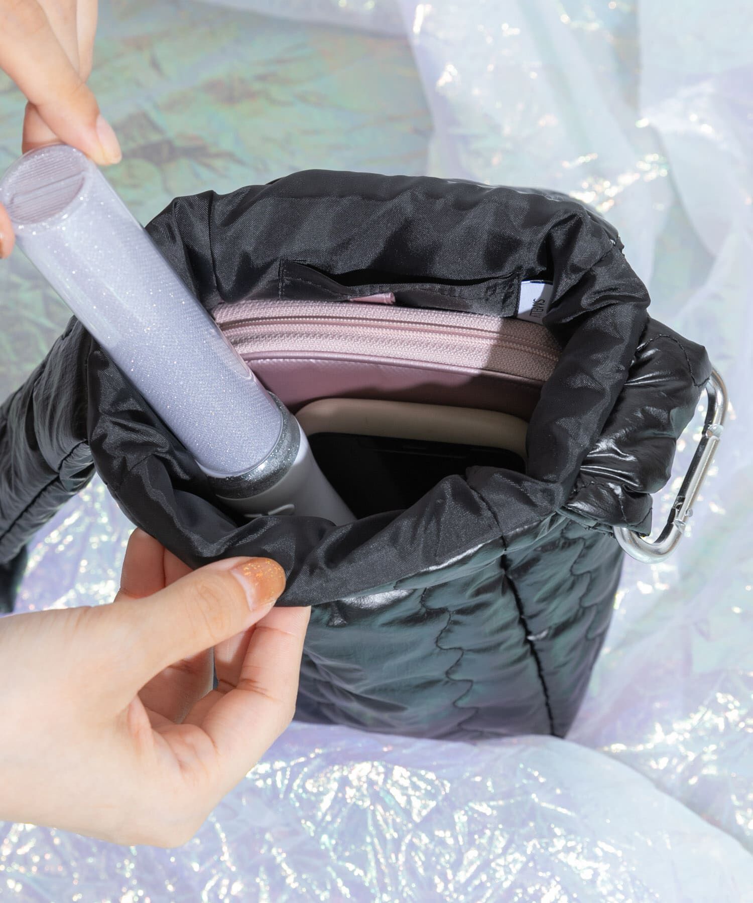 SMELLY「my Choeae quilt bag」|ハンドバッグ|