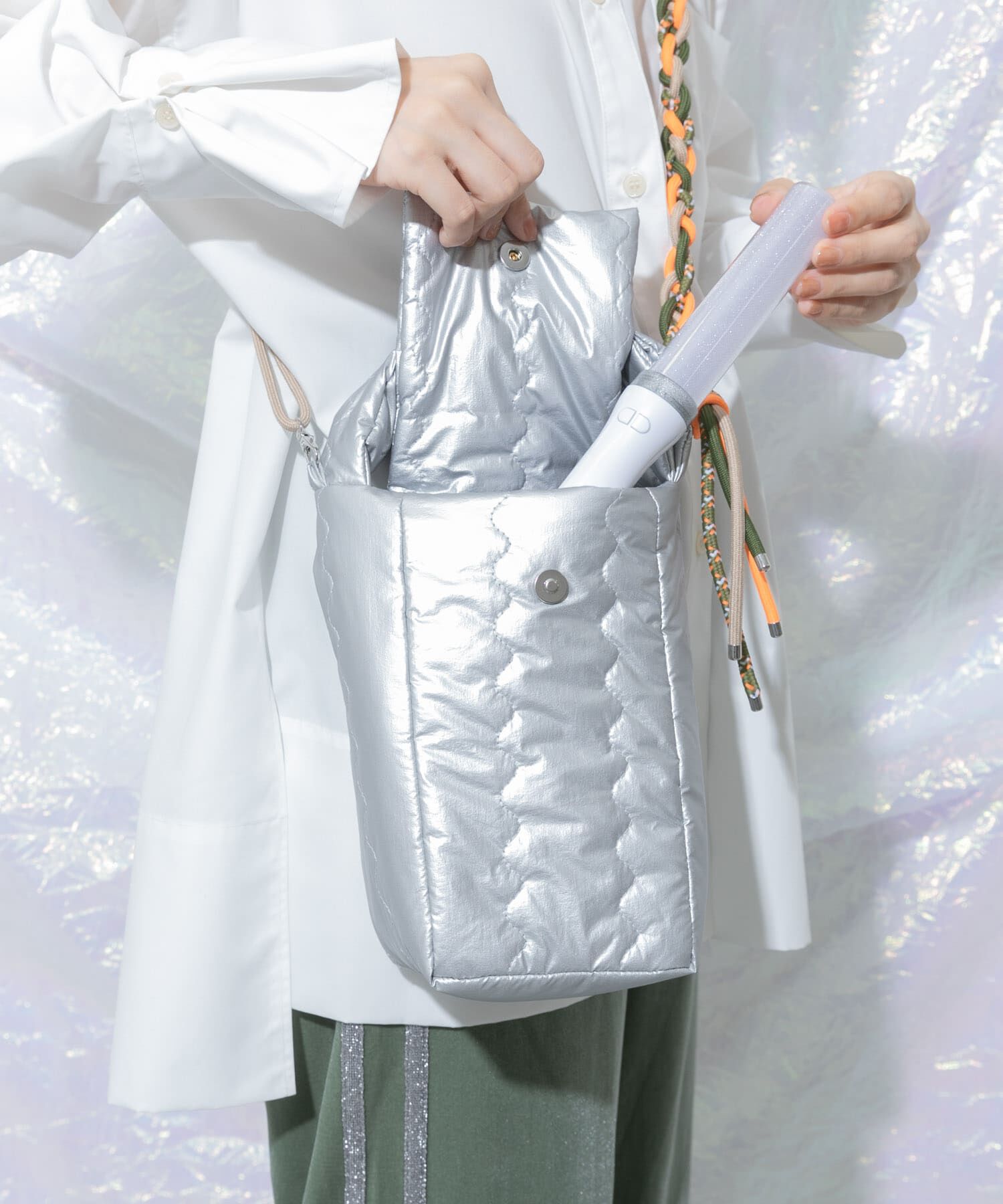 SMELLY「my Choeae quilt bag」|ハンドバッグ|