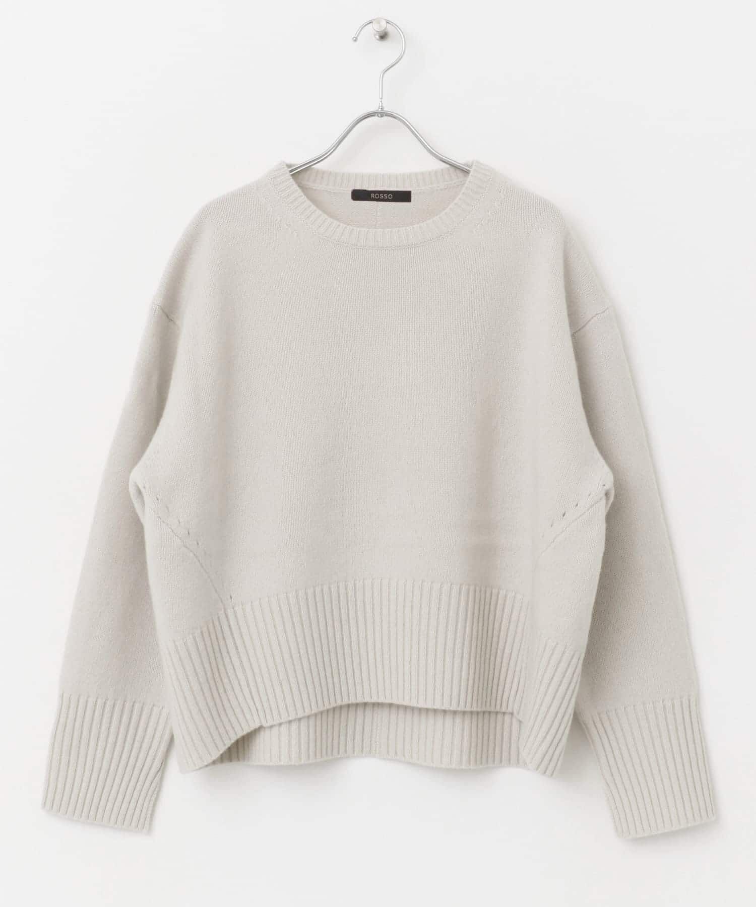 URBAN RESEARCH ROSSO「エクストラファインシームデザインニット」|ニット・セーター|