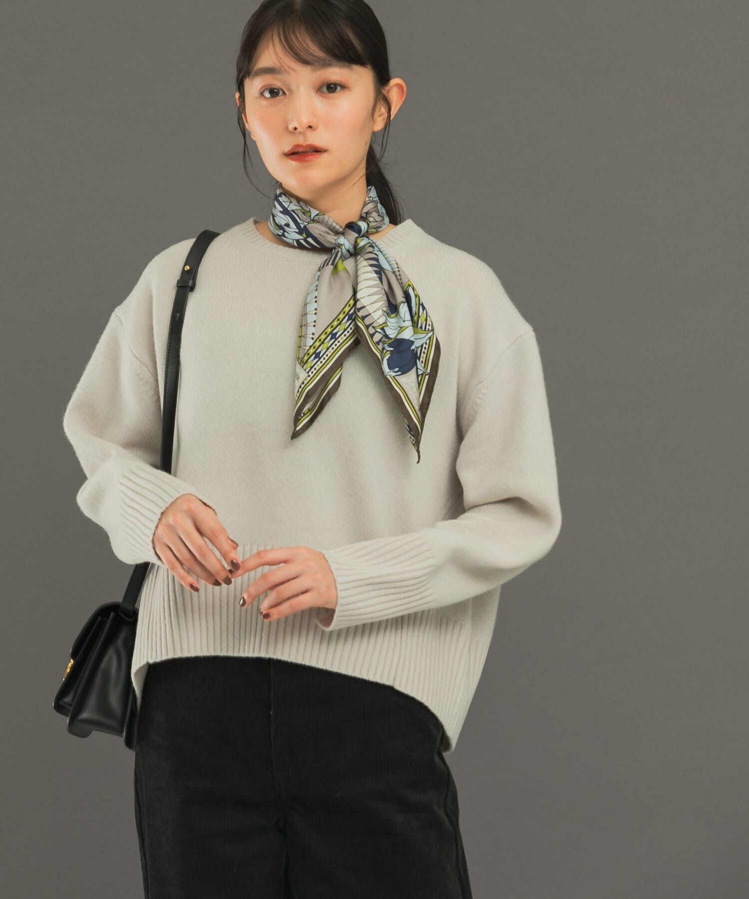 URBAN RESEARCH ROSSO「エクストラファインシームデザインニット」|ニット・セーター|