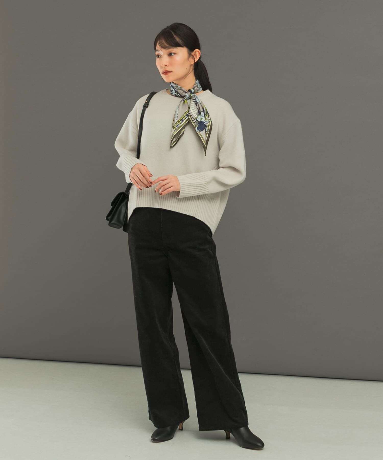 URBAN RESEARCH ROSSO「エクストラファインシームデザインニット」|ニット・セーター|