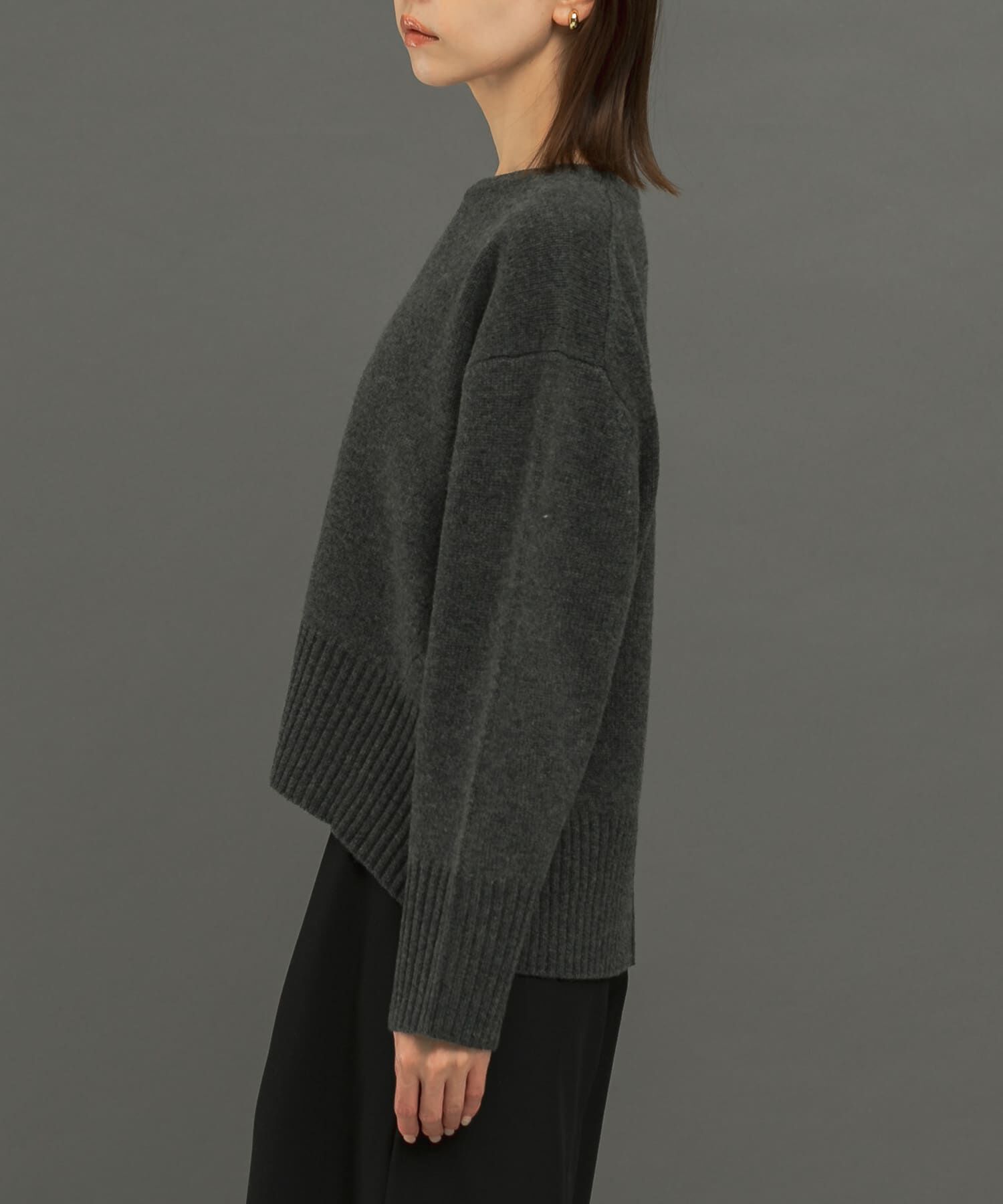 URBAN RESEARCH ROSSO「エクストラファインシームデザインニット」|ニット・セーター|