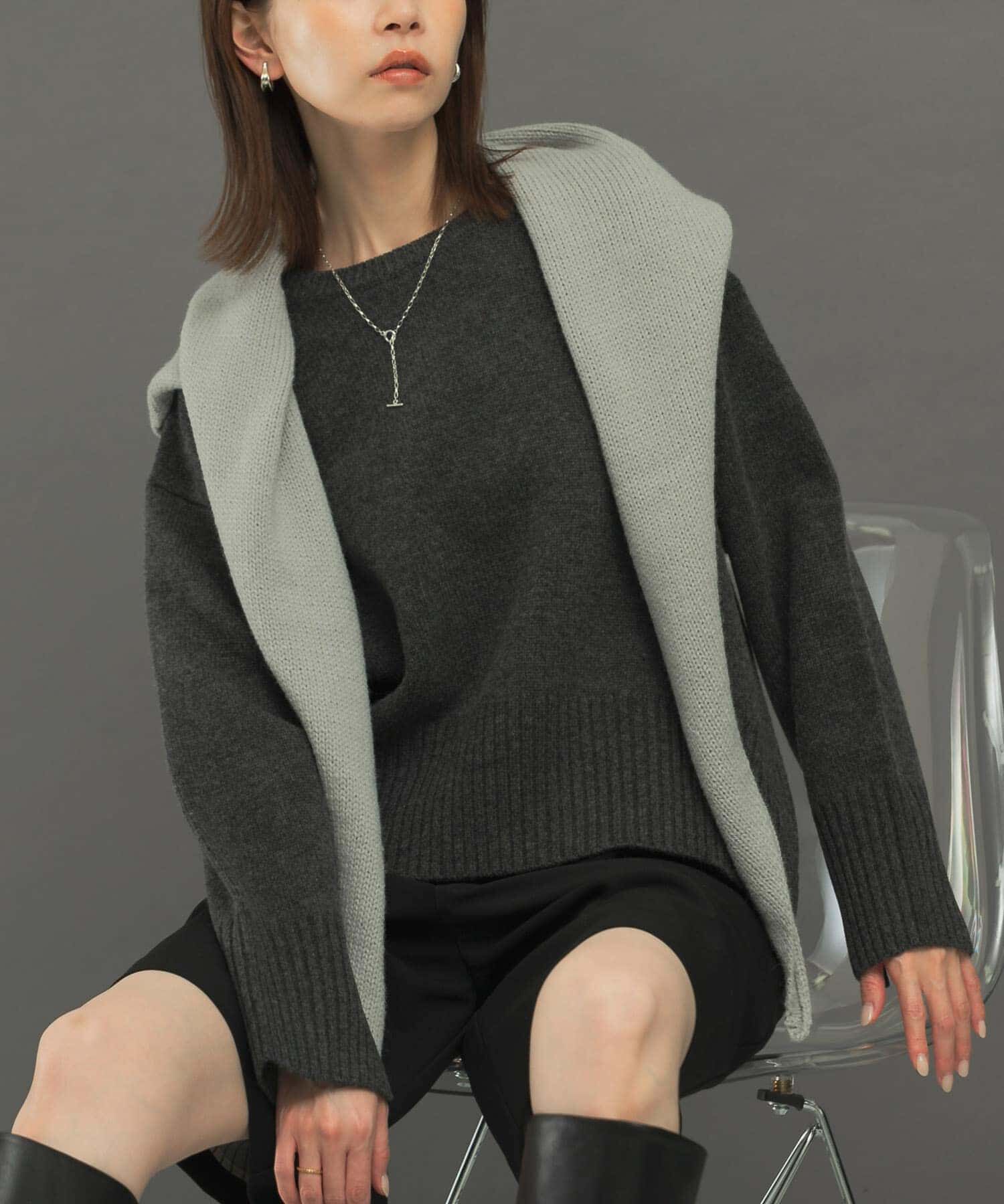 URBAN RESEARCH ROSSO「エクストラファインシームデザインニット」|ニット・セーター|