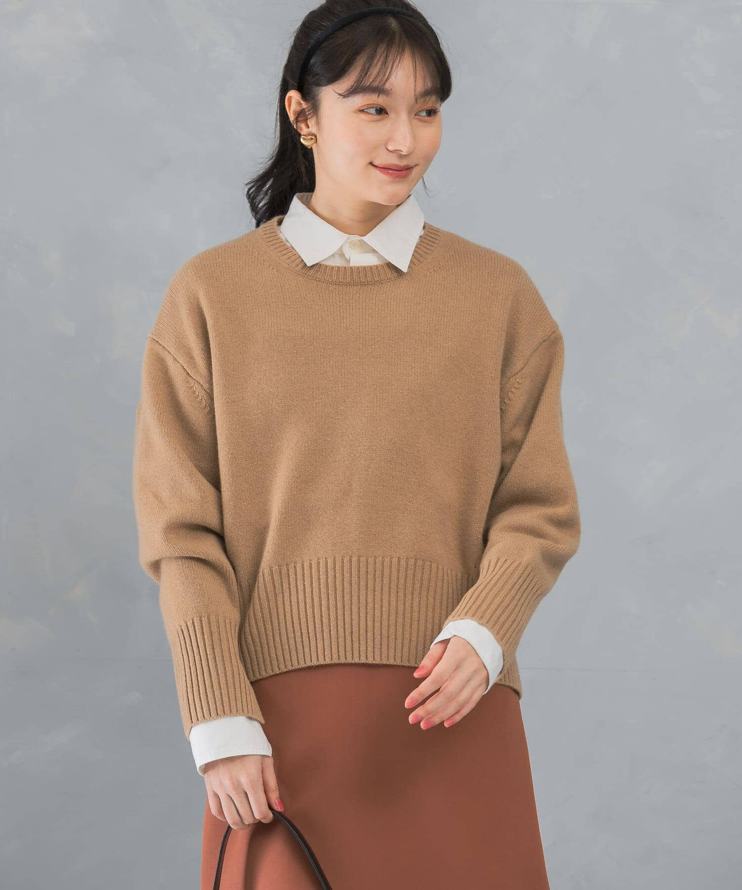 URBAN RESEARCH ROSSO「エクストラファインシームデザインニット」|ニット・セーター|