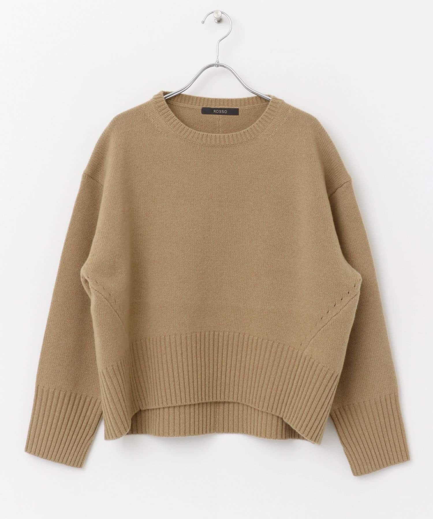 URBAN RESEARCH ROSSO「エクストラファインシームデザインニット」|ニット・セーター|