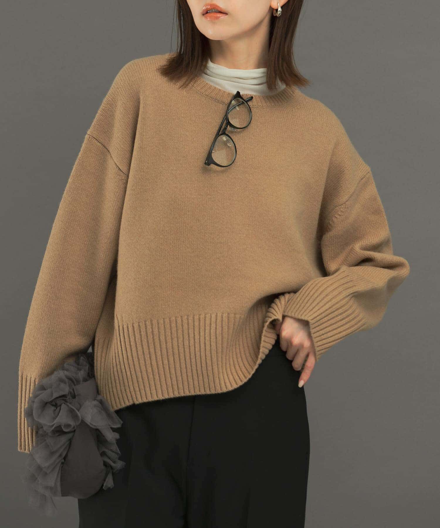 URBAN RESEARCH ROSSO「エクストラファインシームデザインニット」|ニット・セーター|