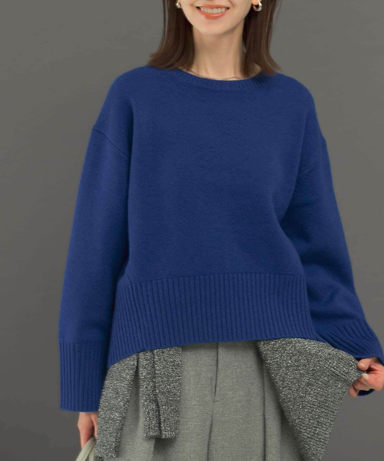 URBAN RESEARCH ROSSO「エクストラファインシームデザインニット」|ニット・セーター|