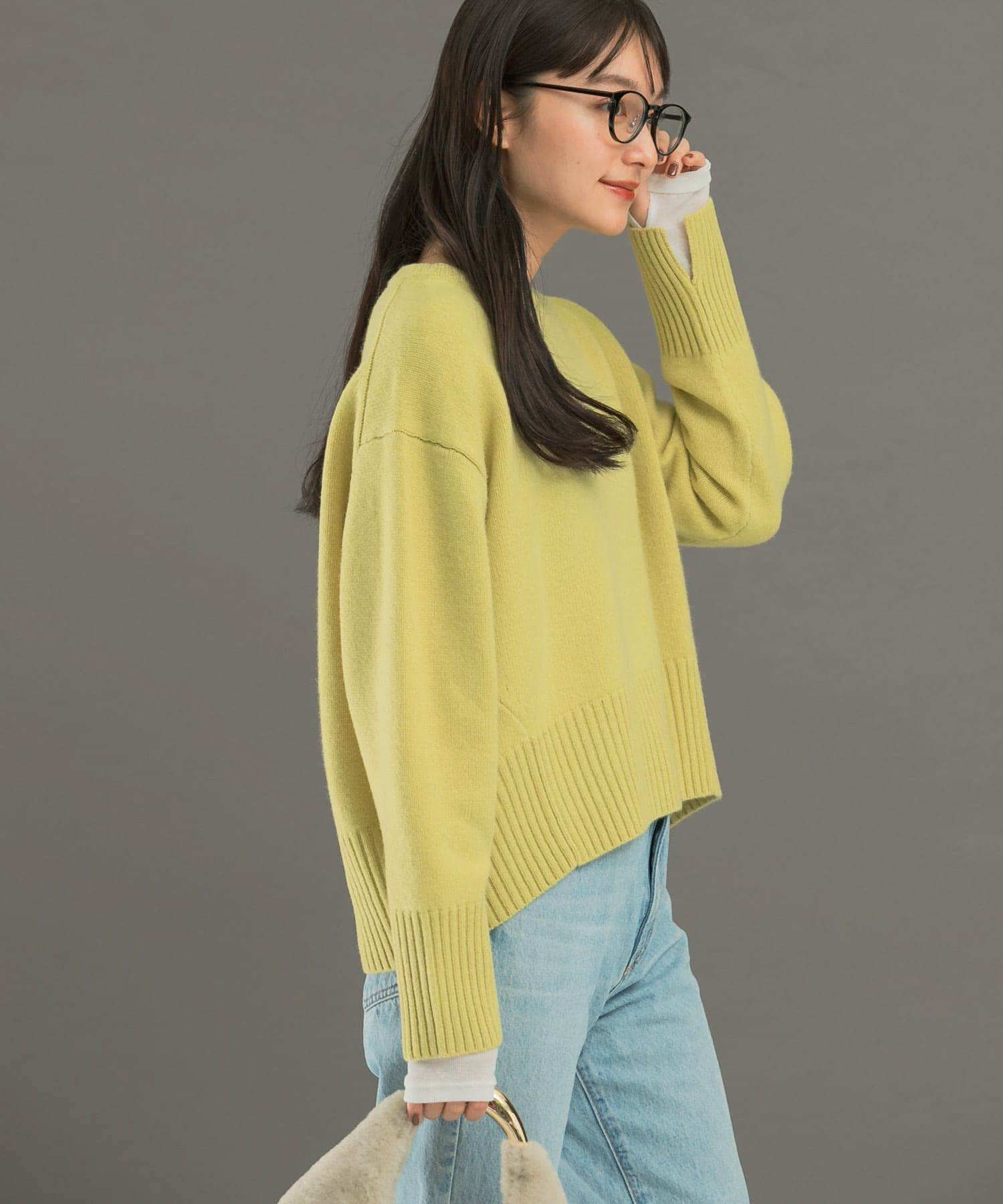 URBAN RESEARCH ROSSO「エクストラファインシームデザインニット」|ニット・セーター|