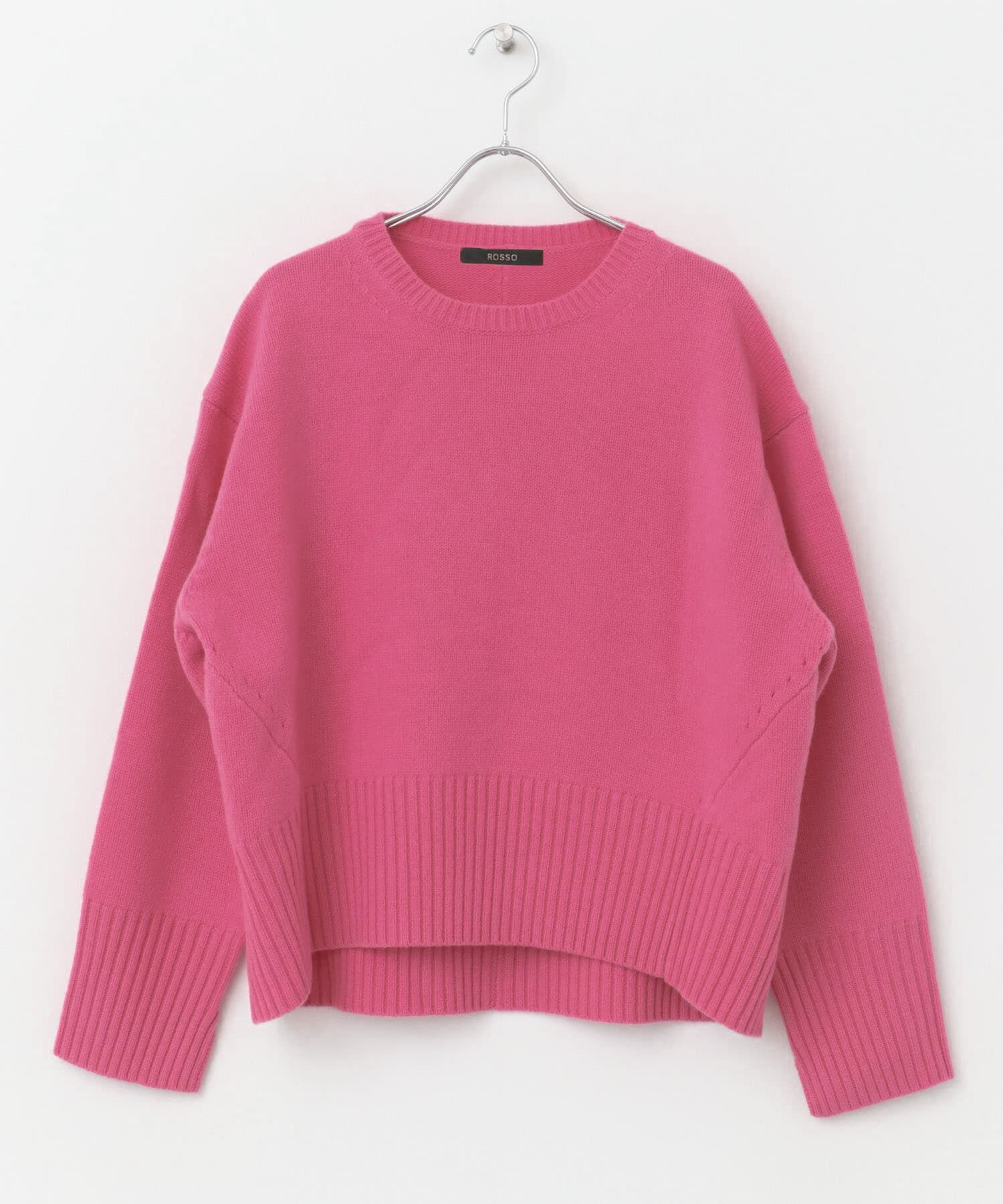 URBAN RESEARCH ROSSO「エクストラファインシームデザインニット」|ニット・セーター|