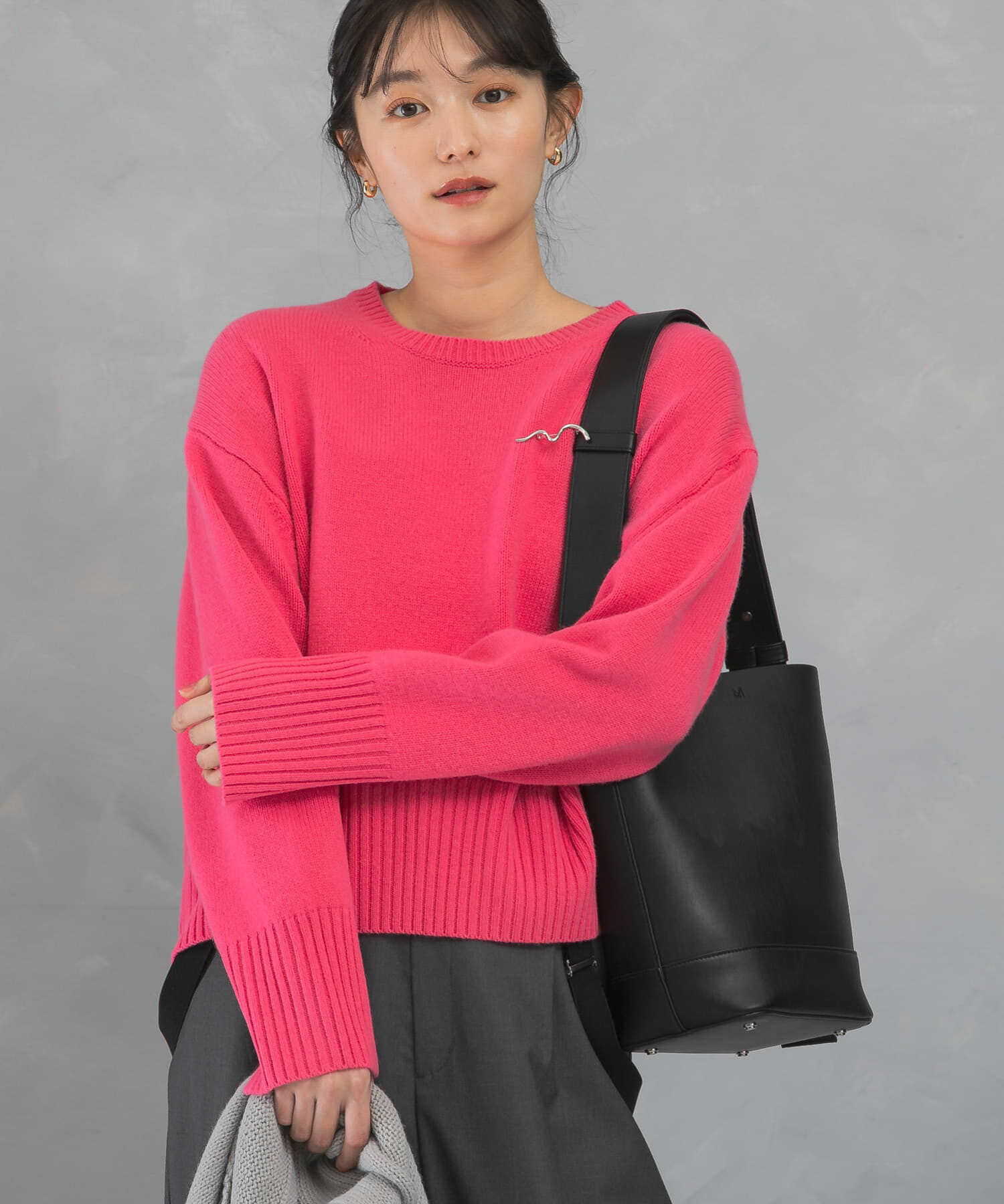 URBAN RESEARCH ROSSO「エクストラファインシームデザインニット」|ニット・セーター|