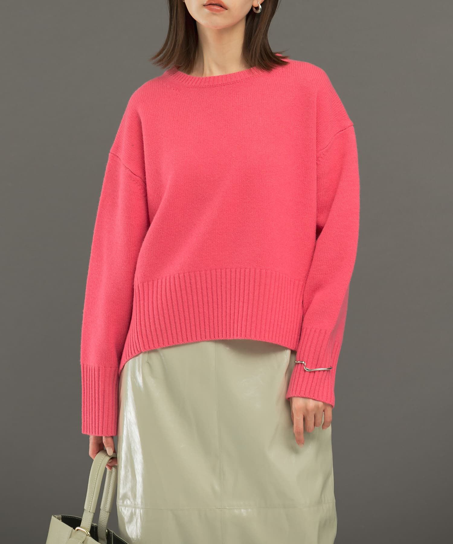 URBAN RESEARCH ROSSO「エクストラファインシームデザインニット」|ニット・セーター|