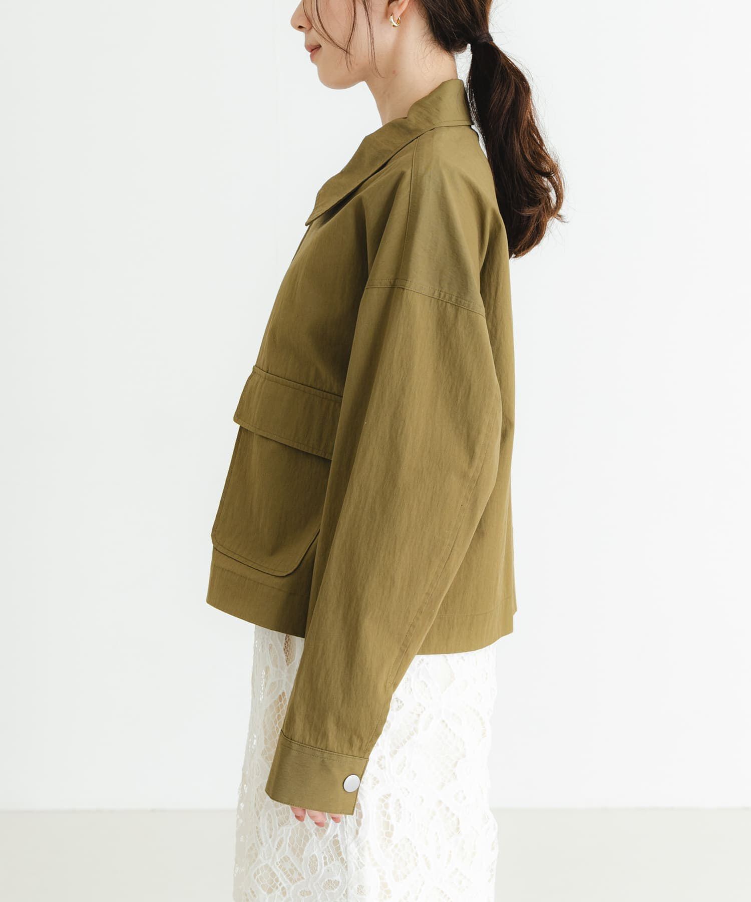 URBAN RESEARCH「コットンナイロンジップブルゾン」|ブルゾン・スタジャン|