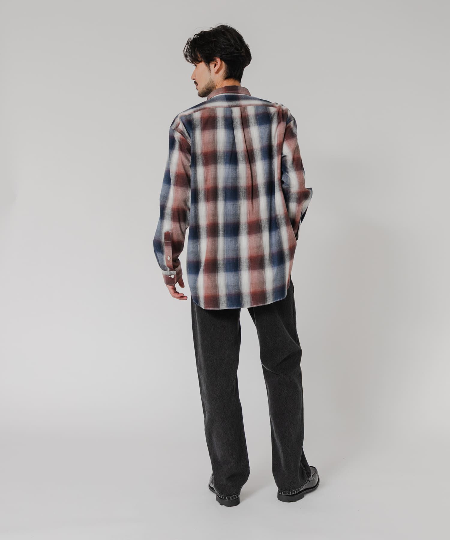 URBAN RESEARCH「『別注』OUTDOOR EXCHANGE&times;URBAN RESEARCH　シャギーチェックシャツ」|シャツ・ブラウス|