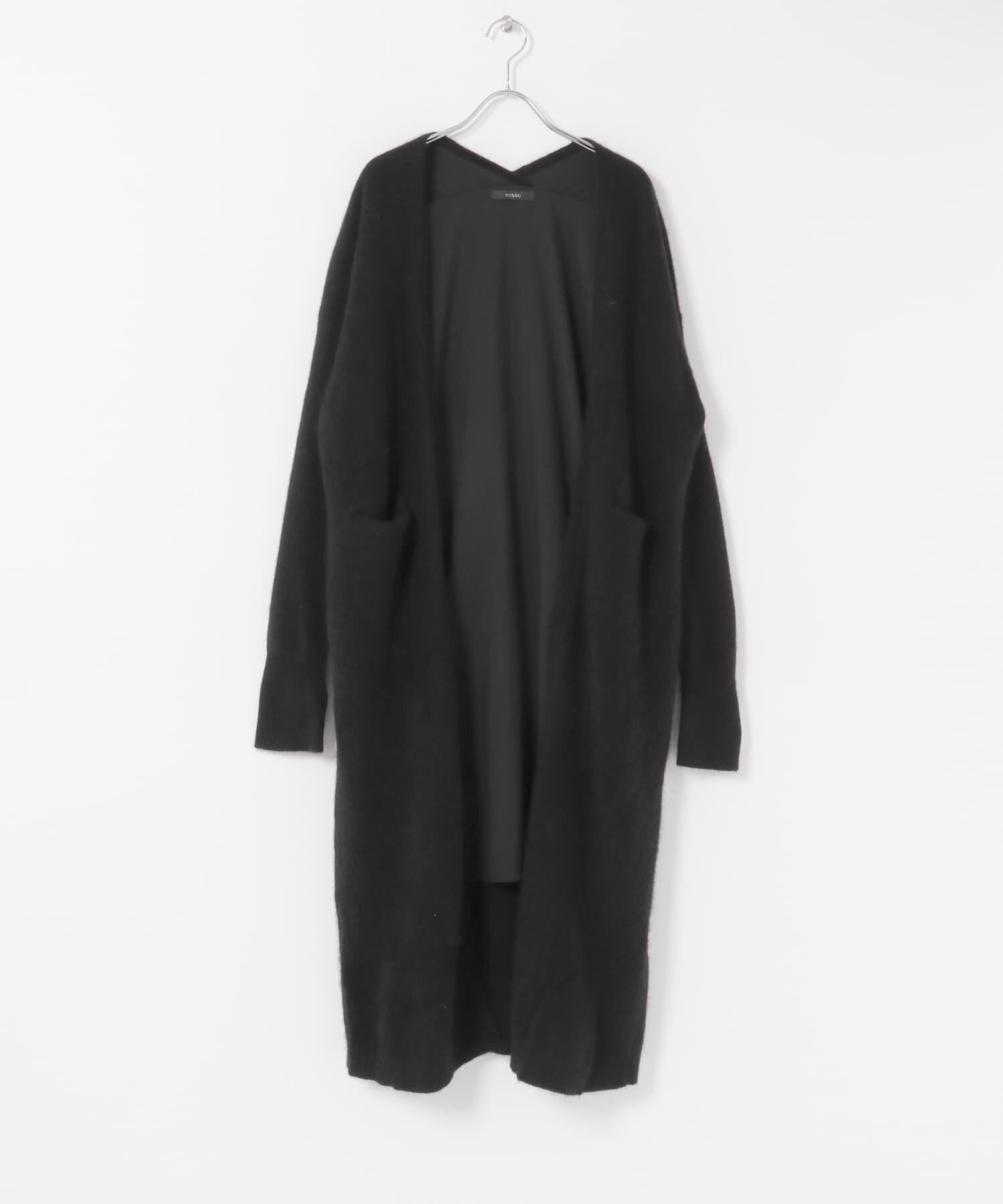 URBAN RESEARCH ROSSO「ファーニットロングガウン」|カーディガン|