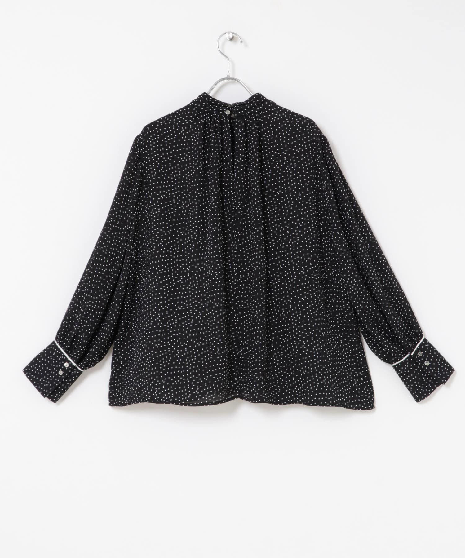 URBAN RESEARCH ROSSO「ギャザーハイネックブラウス」|シャツ・ブラウス|