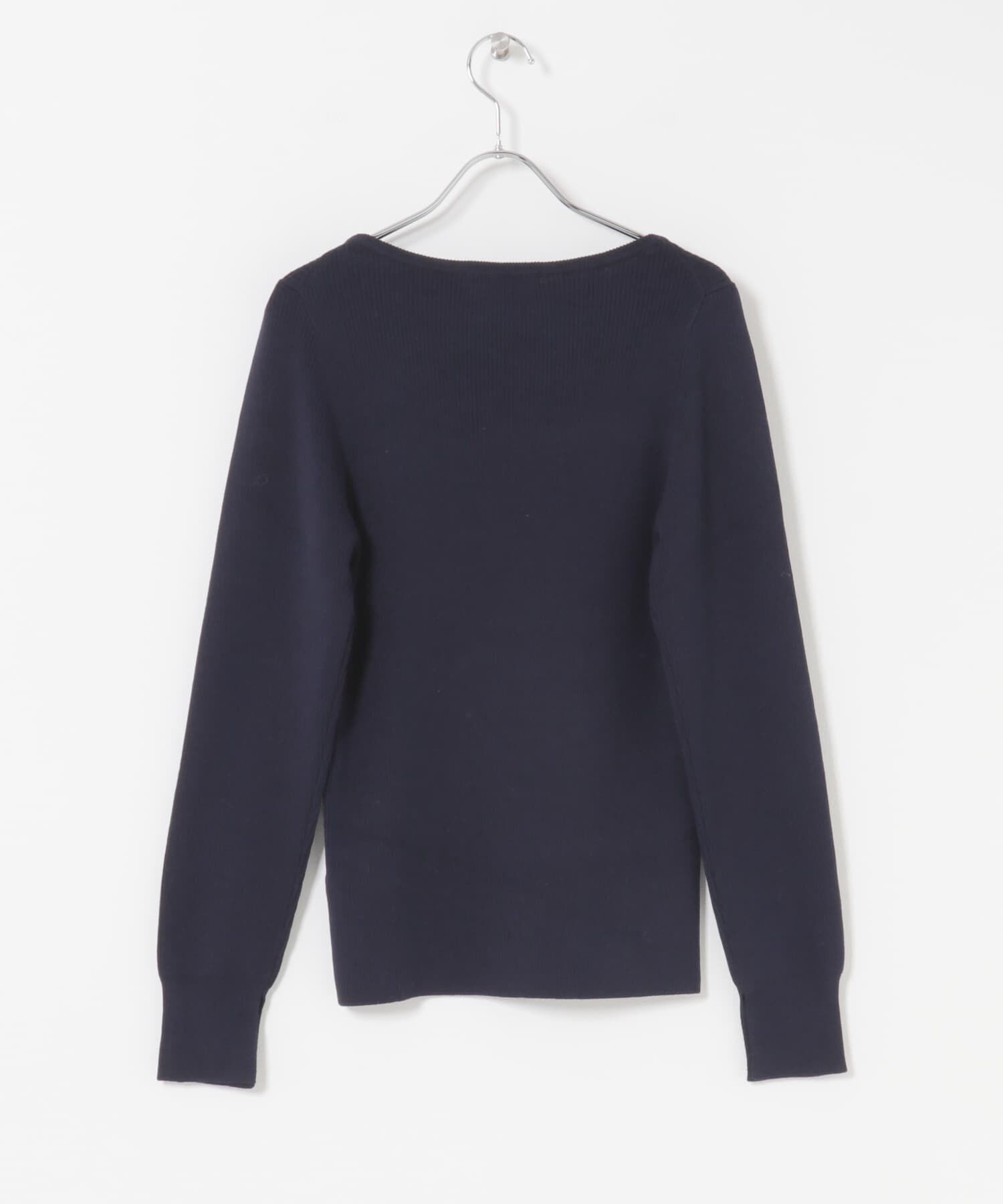 URBAN RESEARCH ROSSO「シルク混スリットスリーブリブニット」|ニット・セーター|