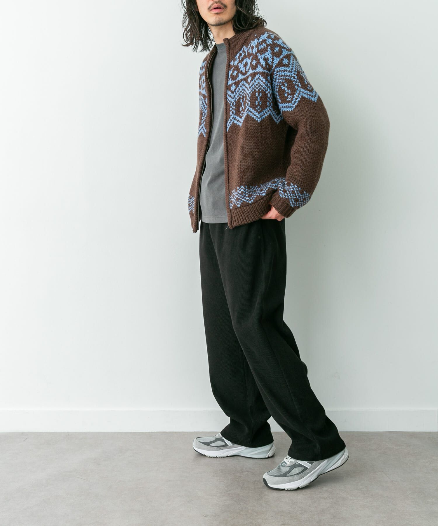 Sonny Label 「裏フリースコーデュロイワイドパンツ」|その他|