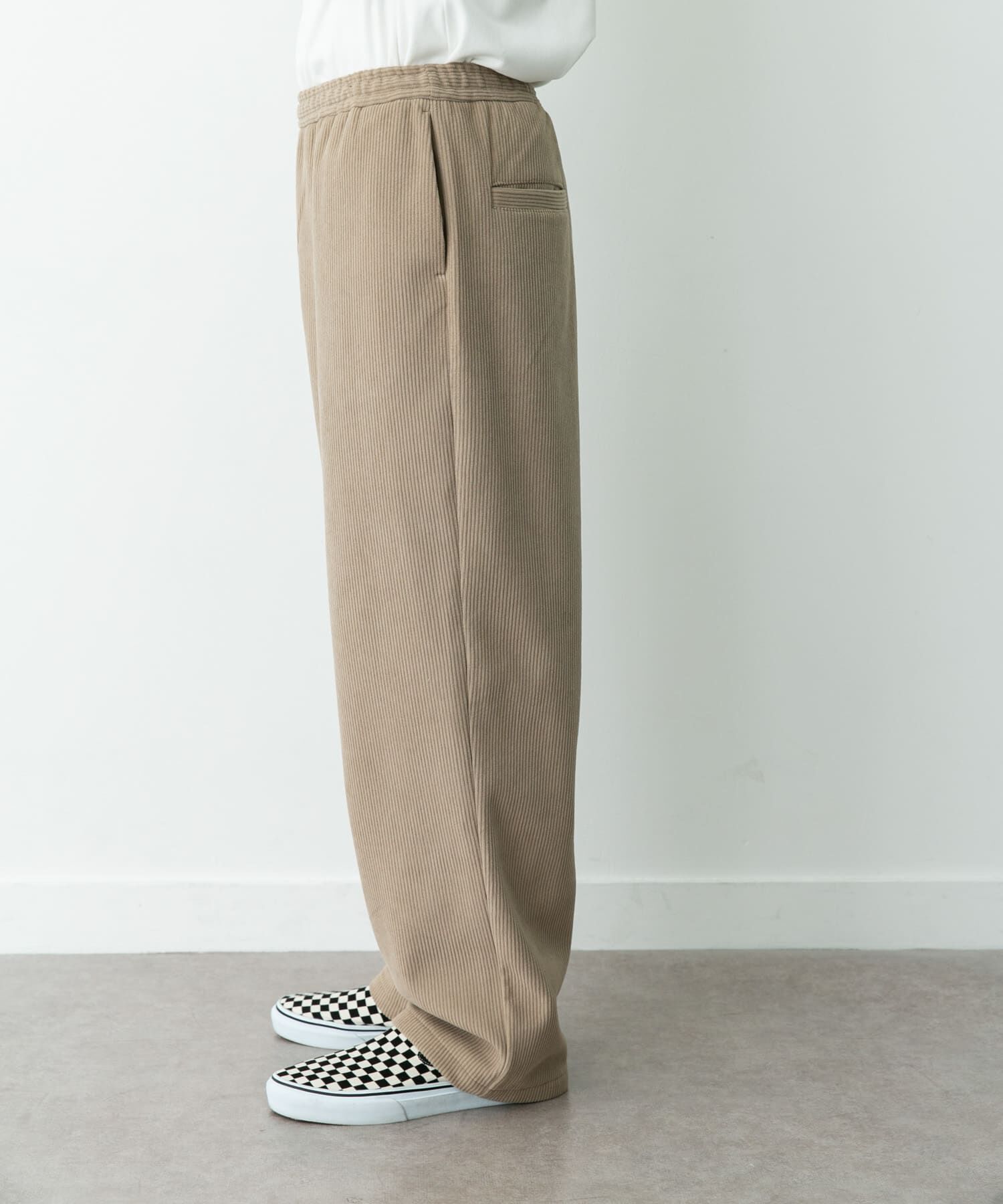 Sonny Label 「裏フリースコーデュロイワイドパンツ」|その他|