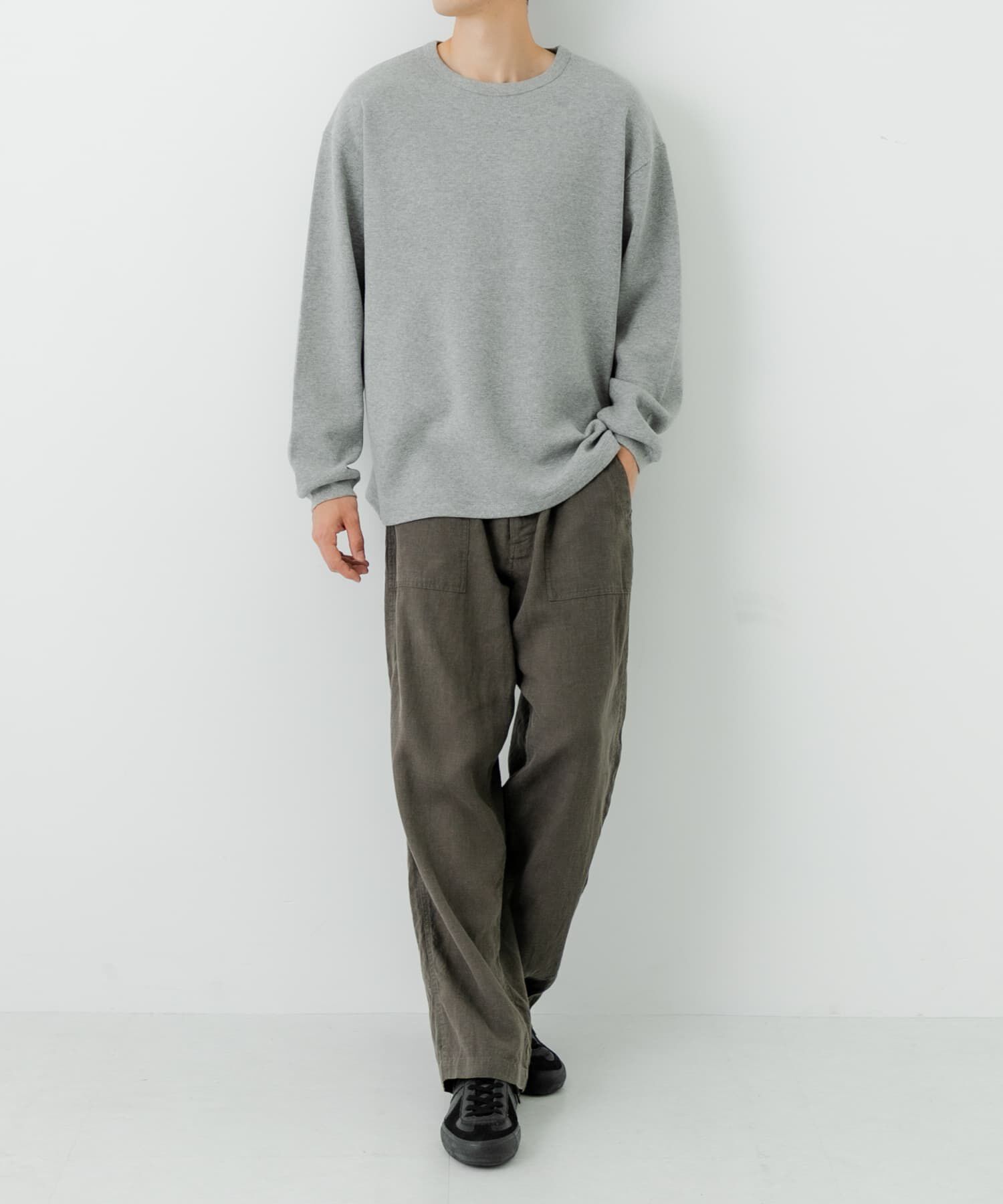 URBAN RESEARCH「『UR TECH』度詰めワッフルロングスリーブ」|Tシャツ・カットソー|