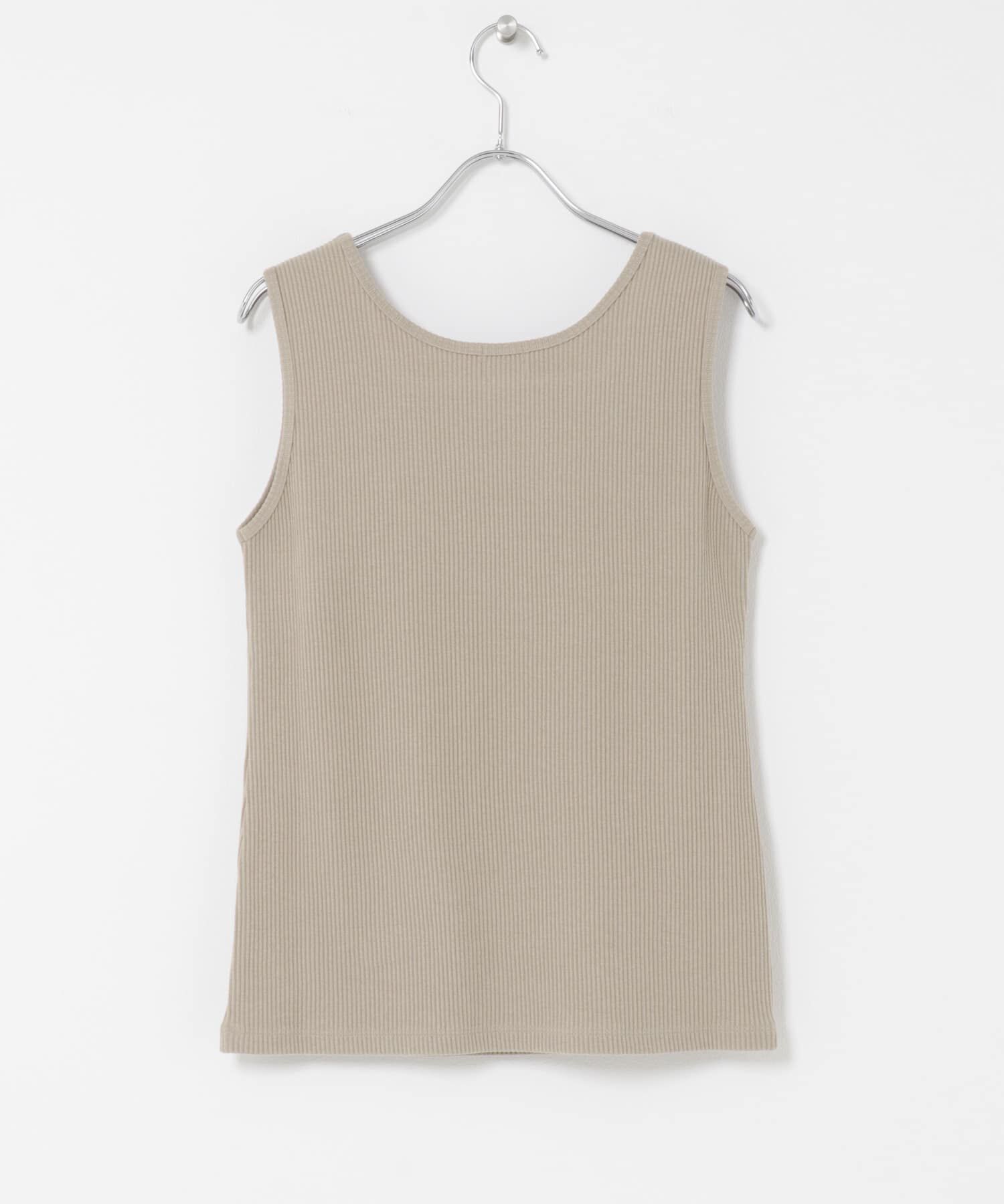 URBAN RESEARCH DOORS「針抜きテレコスクエアタンクトップ」|タンクトップ|