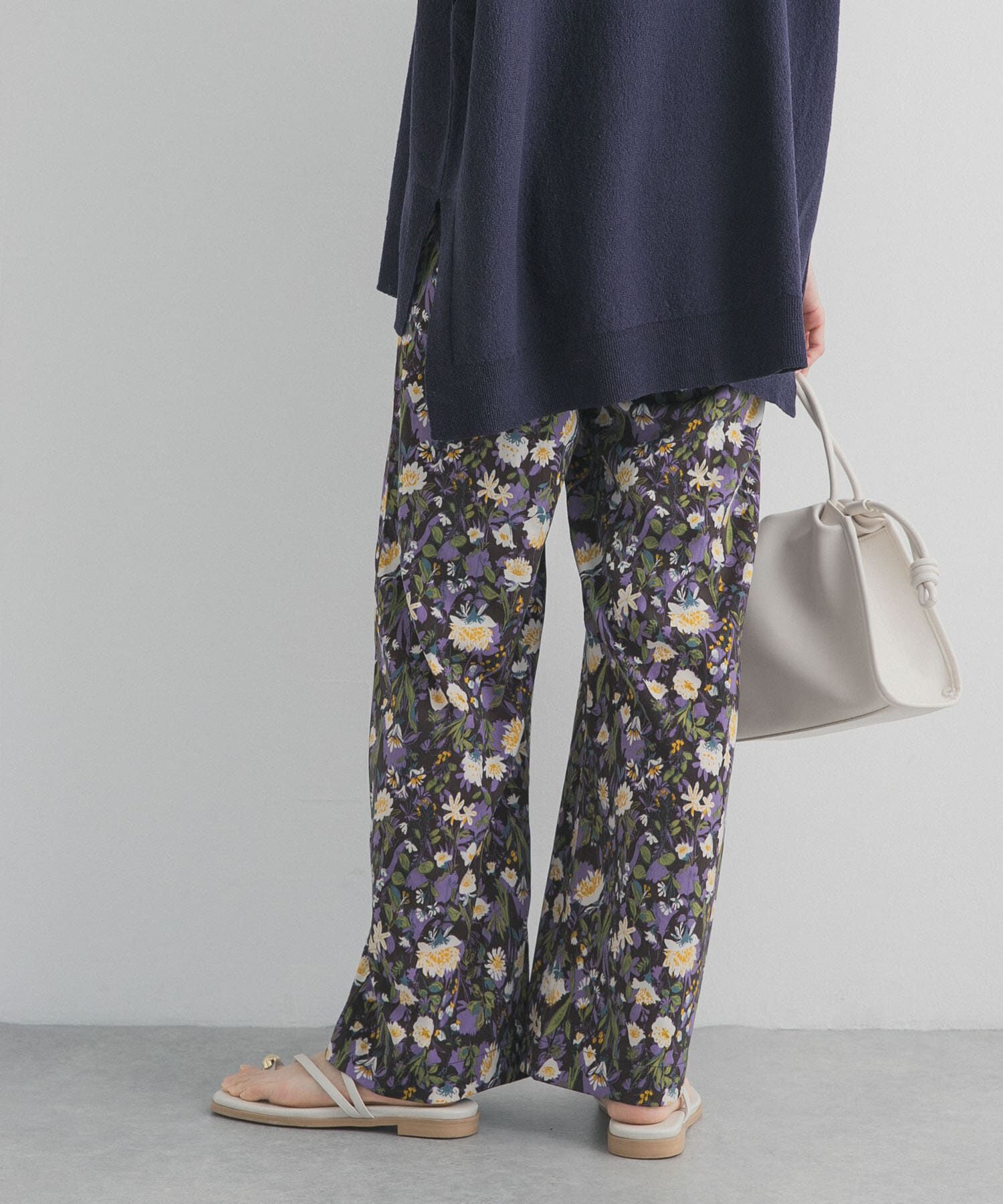 URBAN RESEARCH DOORS「『WEB/一部店舗限定カラー』フラワープリントイージーパンツ」|その他|