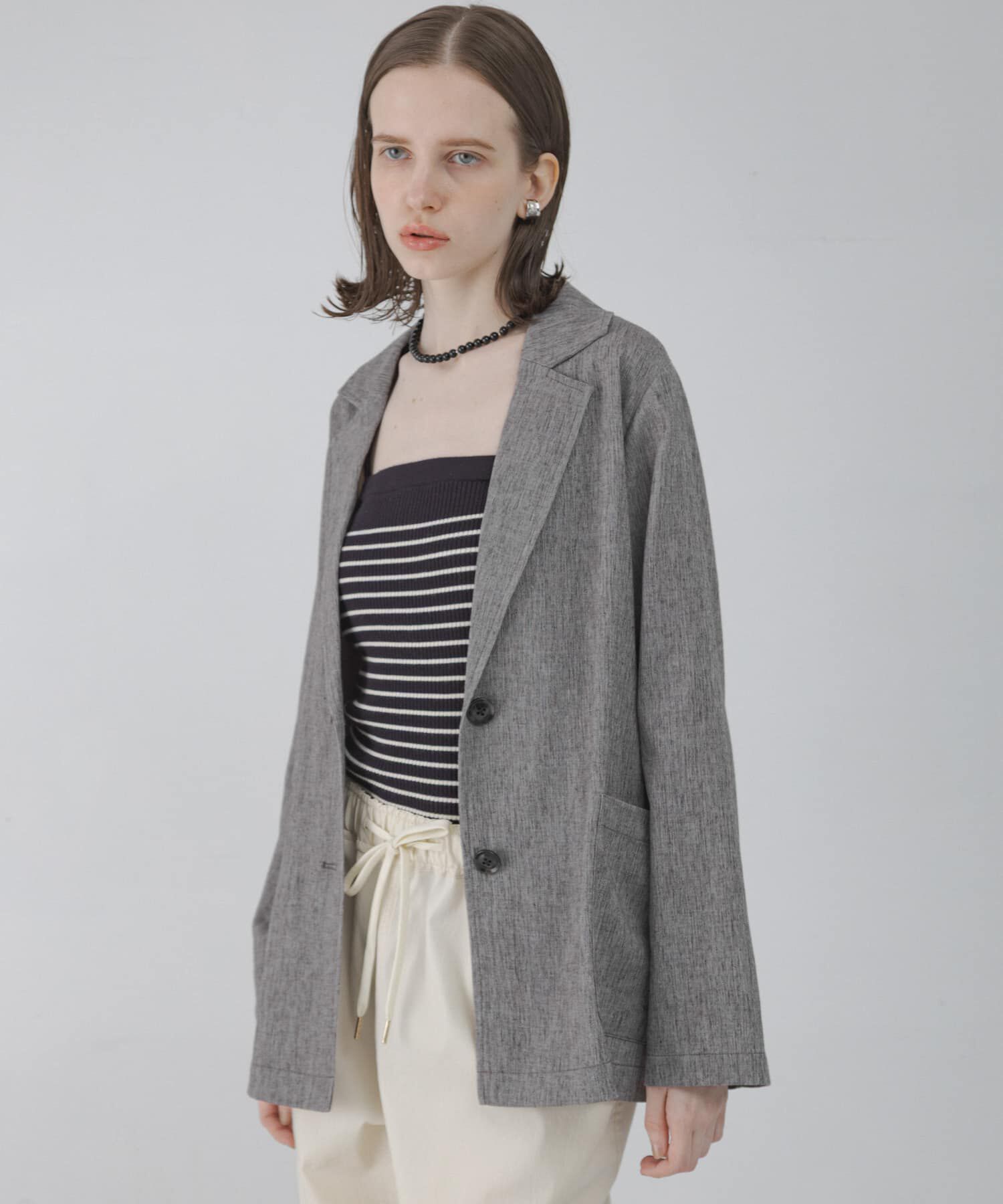 Sonny Label 「リネン混ライトシアージャケット」|その他|