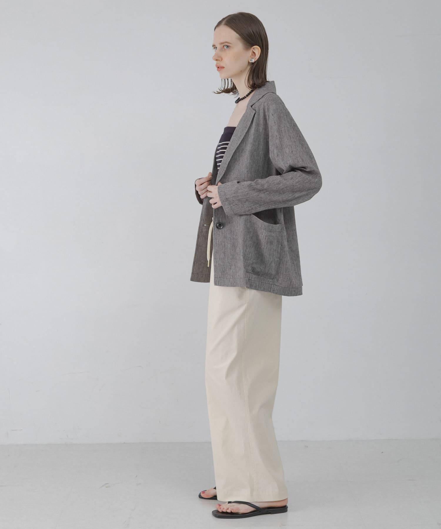 Sonny Label 「リネン混ライトシアージャケット」|その他|