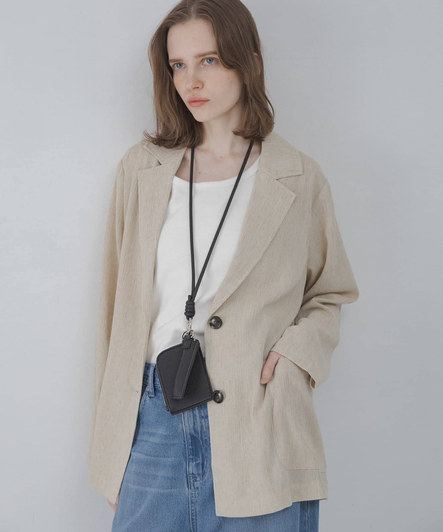 Sonny Label 「リネン混ライトシアージャケット」|その他|